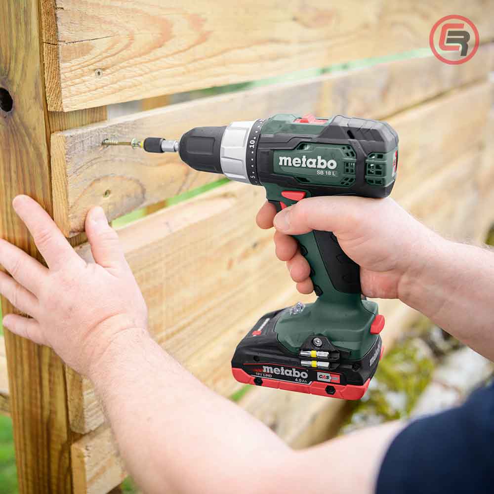 Metabo Bušilica – Odvijač Aku Udarna SB 18 L 2 x AKU LiPOWER (2,0 Ah) SC 36 + metaBOX 145 – 614053500 - Slika 3