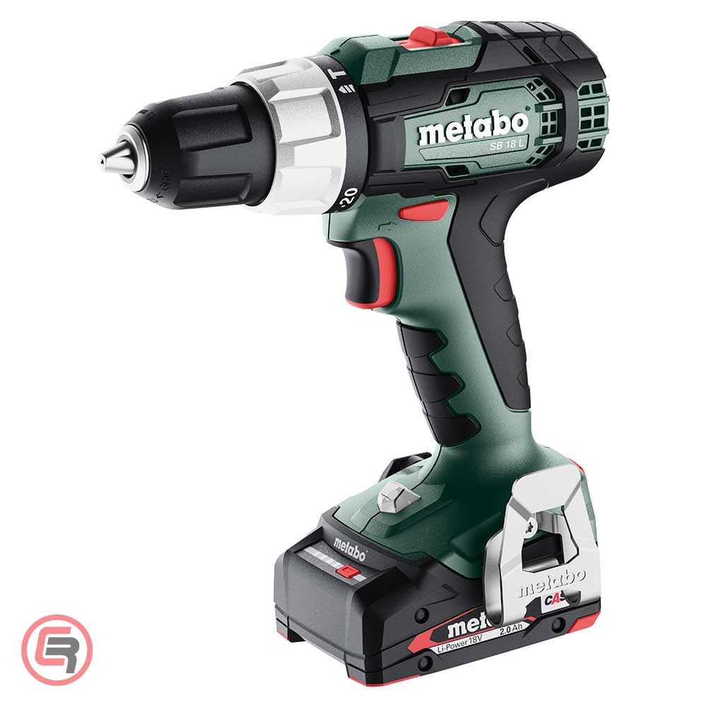Metabo Bušilica – Odvijač Aku Udarna SB 18 L 2 x AKU LiPOWER (2,0 Ah) SC 36 + metaBOX 145 – 614053500