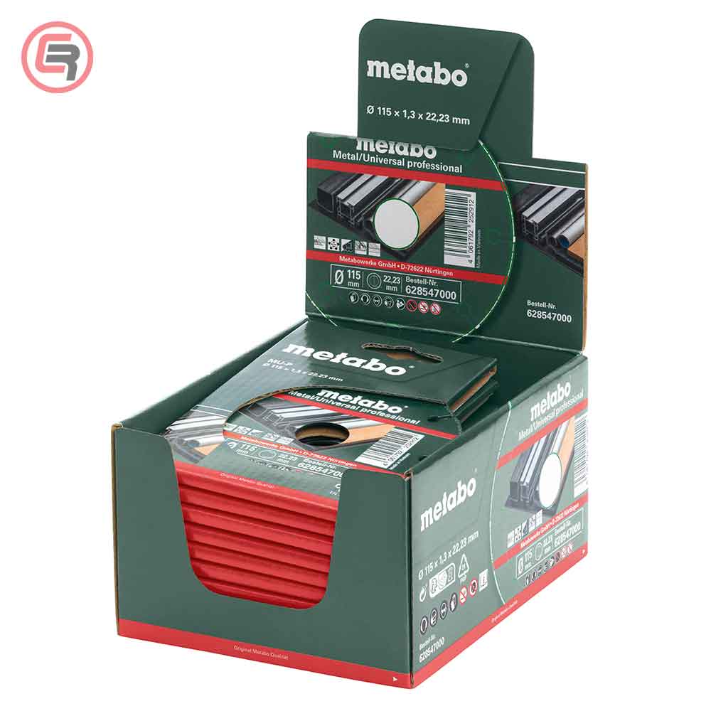 Metabo Dijamantna Rezna Ploča 115 x 1,3 x 22,23 mm "MUP" Metal / Universal Professional - 628547000 - Slika 2