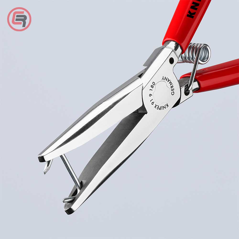 Knipex Kliješta Za Kvačice Za Tapaciranje - Tapetarska Kliješta 180 mm - 91 91 180 - Slika 4
