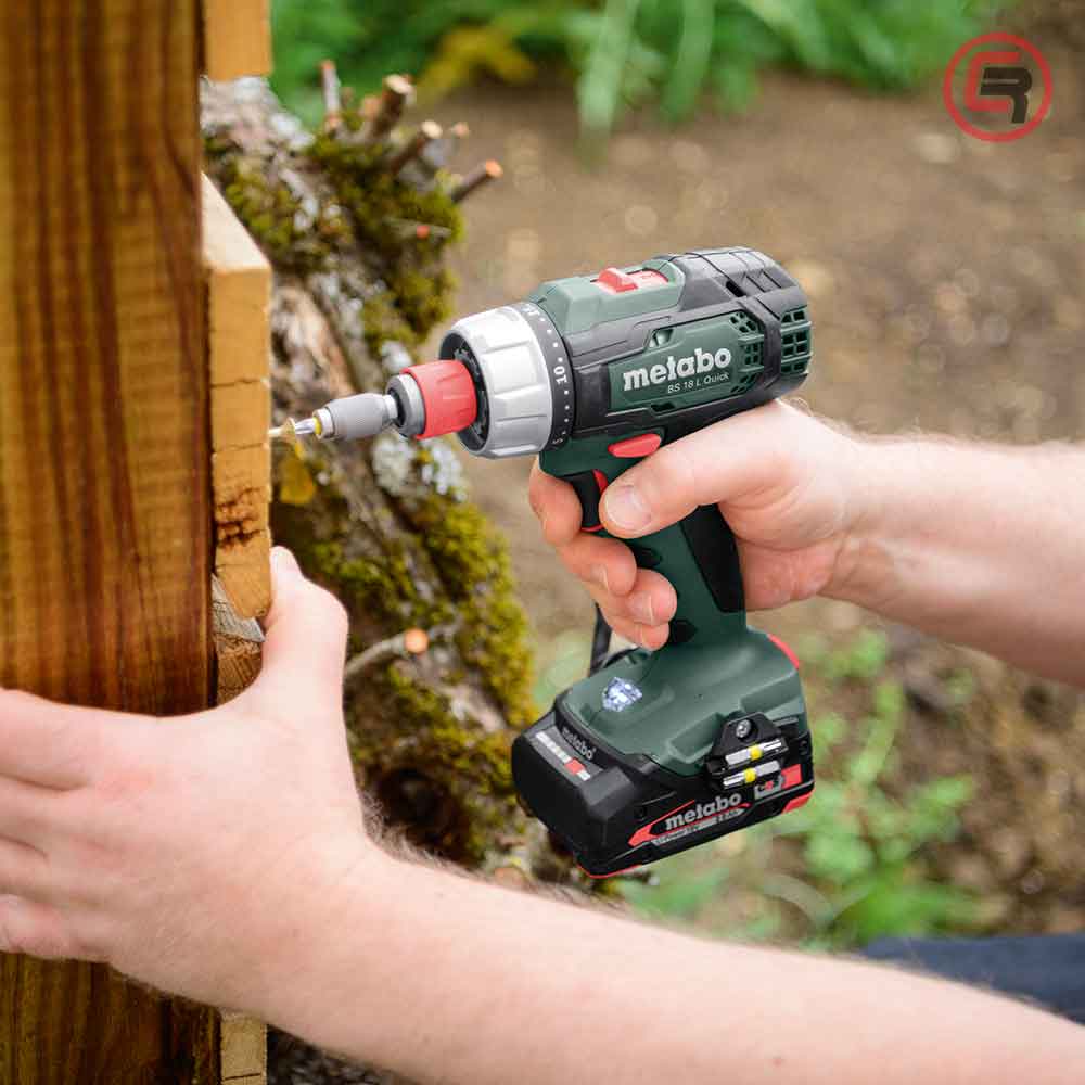 Metabo Bušilica – Odvijač Aku BS 18 L Quick 2 x AKU LiPOWER (2,0 Ah) SC 36 + metaBOX 145 – 614052500 - Slika 4