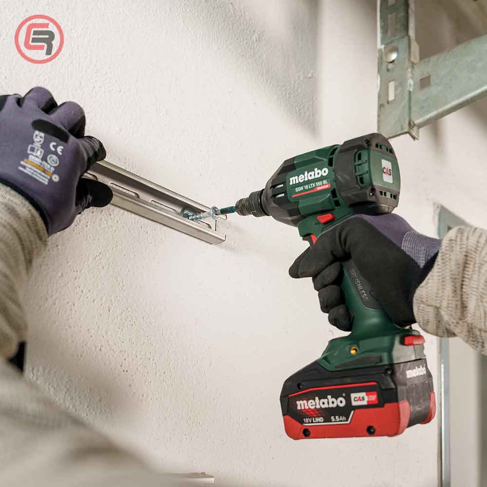 Metabo Odvijač Udarni Aku SSW 18 LTX 550 BL – 1/2″ (bez baterije i punjača) + metaBOX 145 – 602404840 - Slika 2