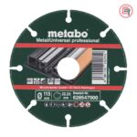 Metabo Dijamantna Rezna Ploča 115 x 1,3 x 22,23 mm "MUP" Metal / Universal Professional - 628547000