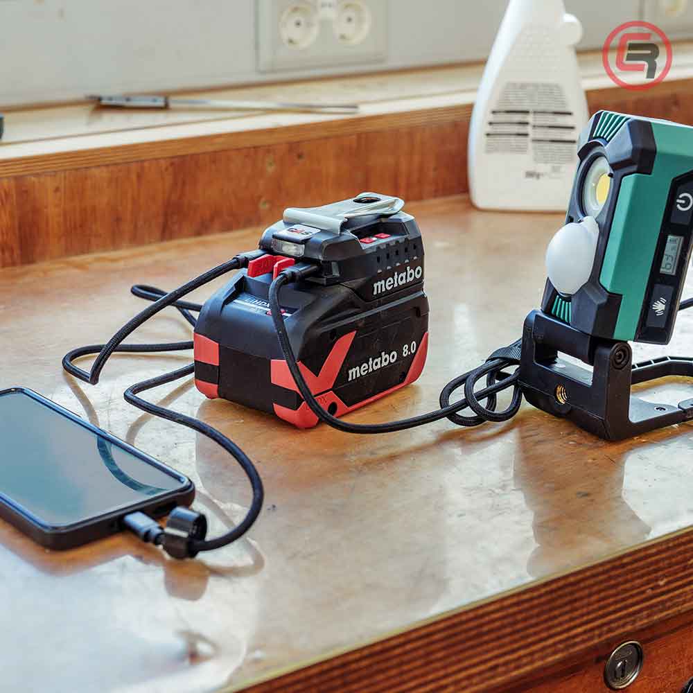 Metabo Punjač Prijenosni PC 18-65 Za Baterije 18 V – 600409000 - Slika 8