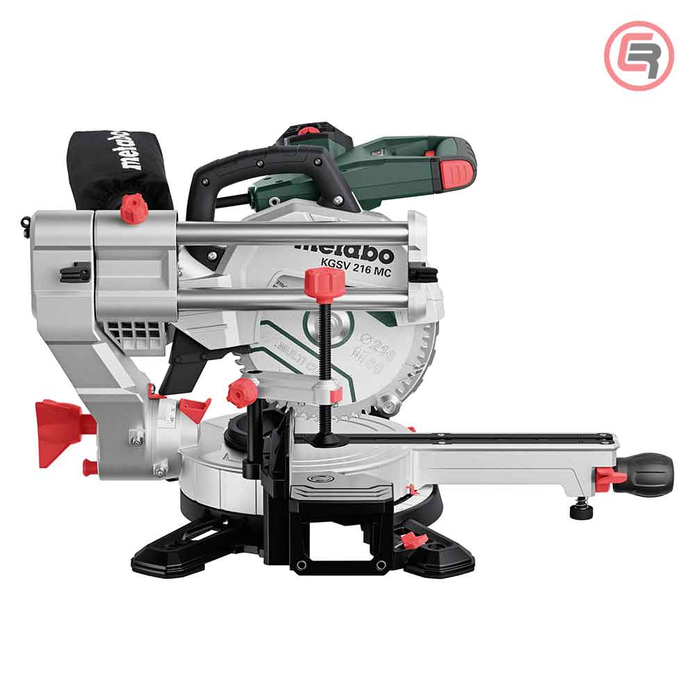 Metabo Pila Kružna KGSV 216 MC Za Kutno Rezanje Potezna 216 mm / 1,5 kW – 615216000 - Slika 2