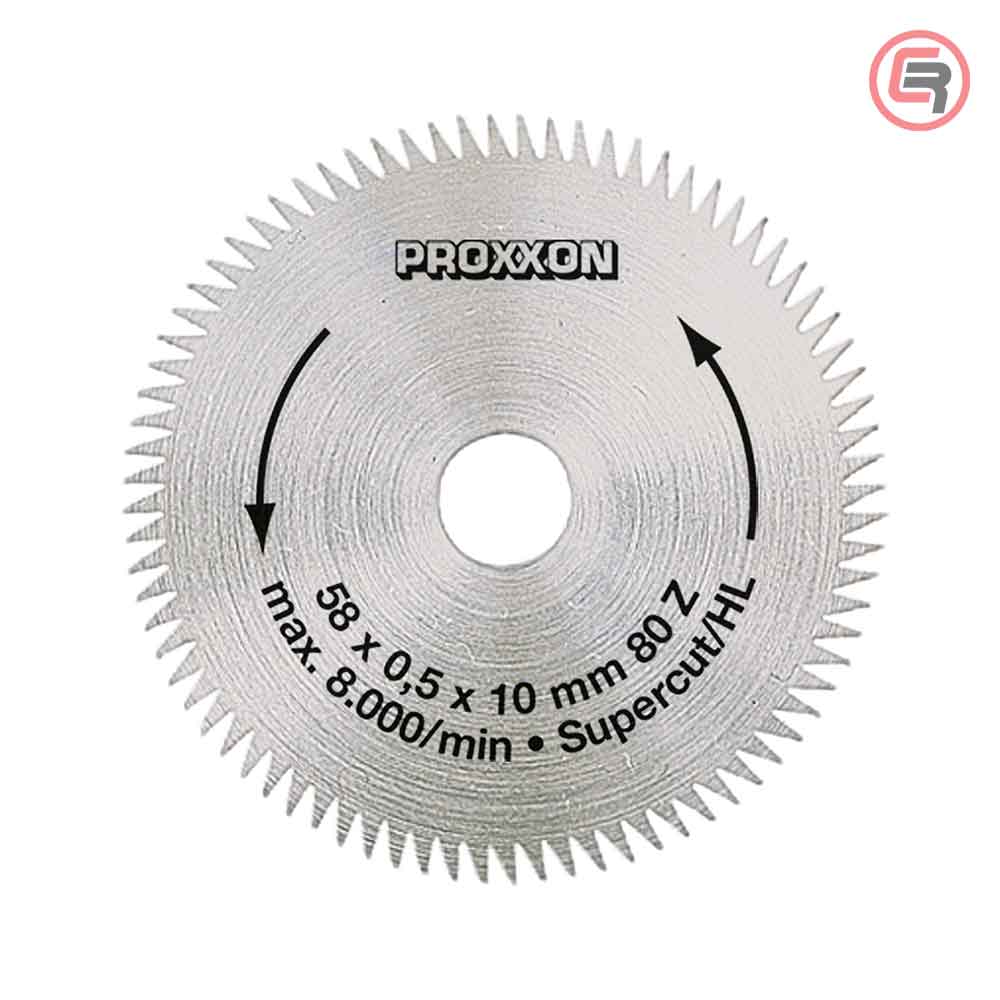 Proxxon List Kružne Pile 58 x 10 mm / 80 Z Super-Cut Za KS 230 – 28014