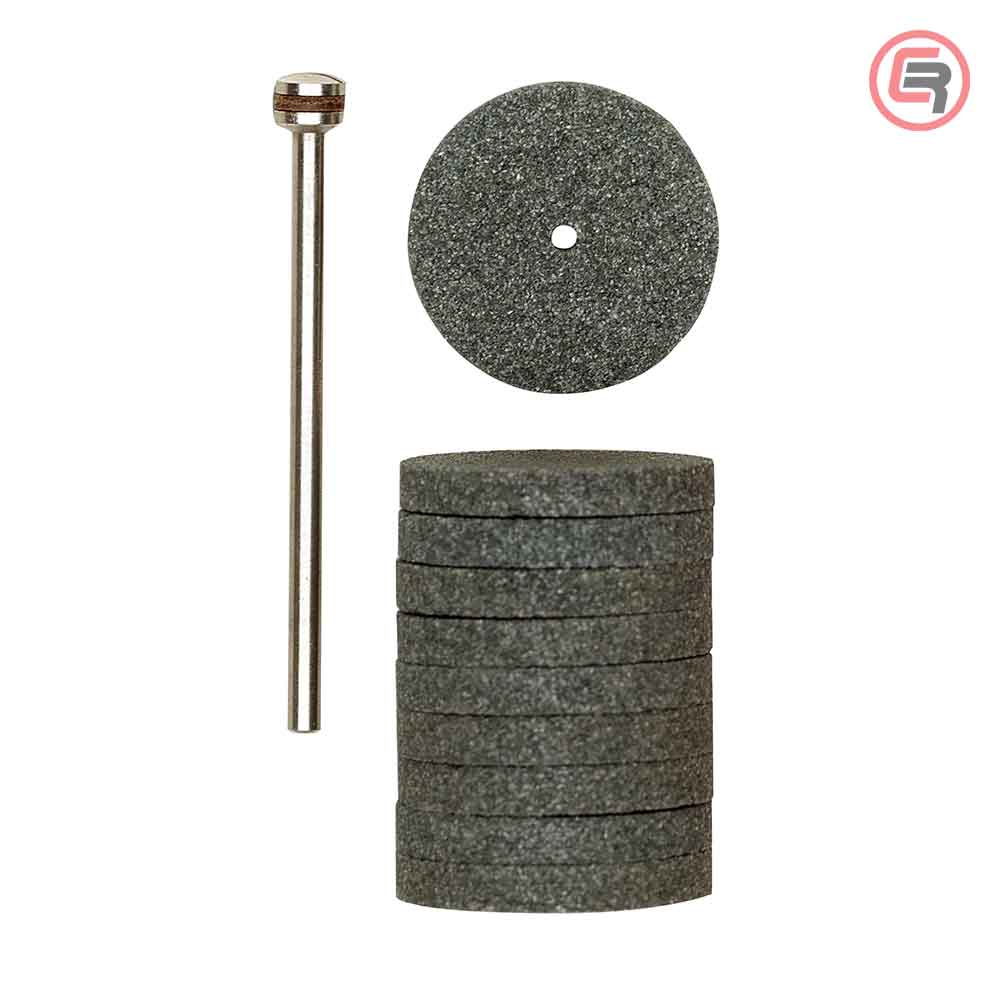 Proxxon Brusna Ploča Silicij - Karbid 22 x 3 mm Sa Držačem / 10 kom - 28304