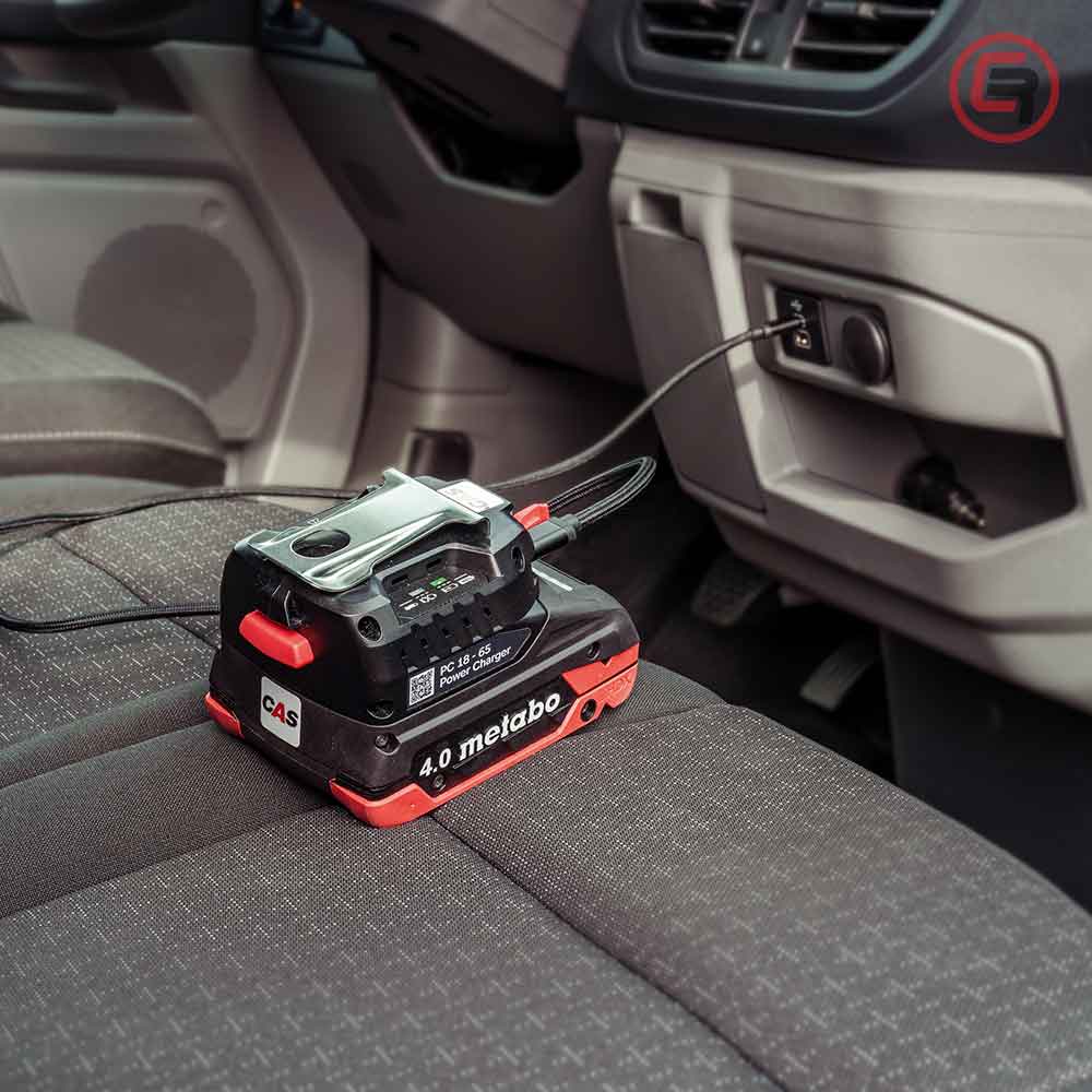 Metabo Punjač Prijenosni PC 18-65 Za Baterije 18 V – 600409000 - Slika 3