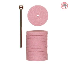 Proxxon Brusna Ploča Korund 22 x 3 mm Sa Držačem / 10 kom - 28302