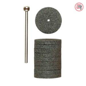 Proxxon Brusna Ploča Silicij - Karbid 22 x 3 mm Sa Držačem / 10 kom - 28304