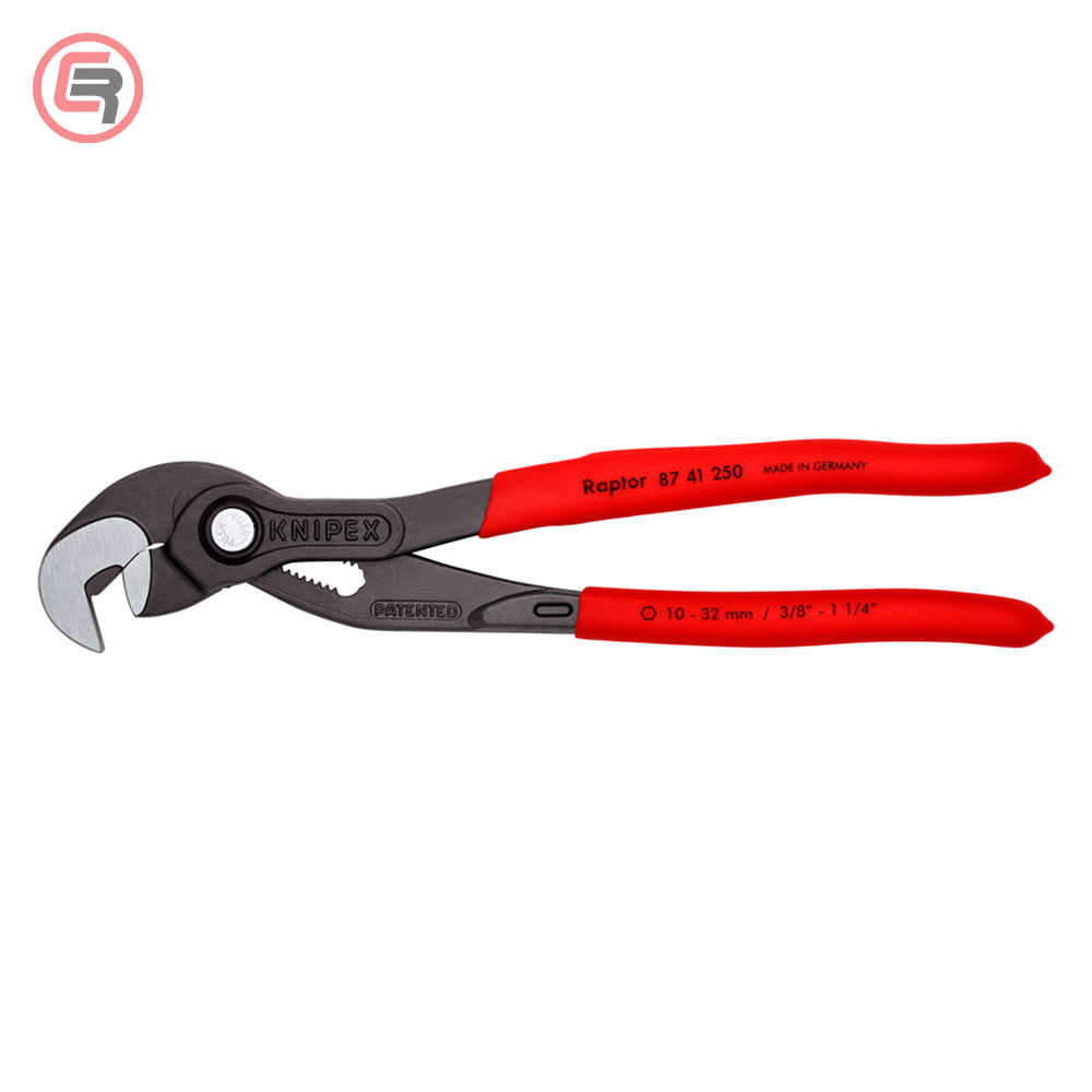 Knipex Kliješta Papige / Papagajke Cobra 250 mm Za Matice "Raptor" – 87 41 250 - Slika 3