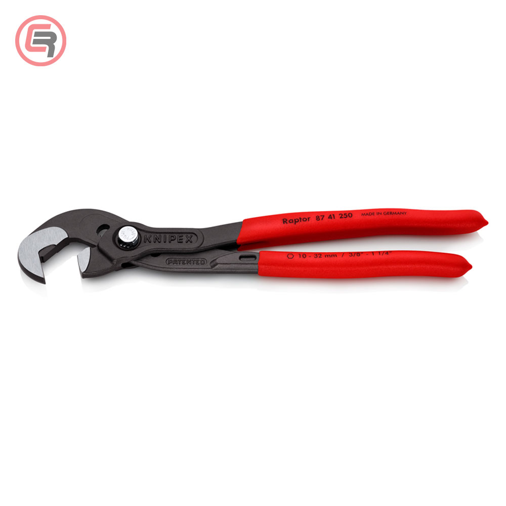 Knipex Kliješta Papige / Papagajke Cobra 250 mm Za Matice "Raptor" – 87 41 250 - Slika 2