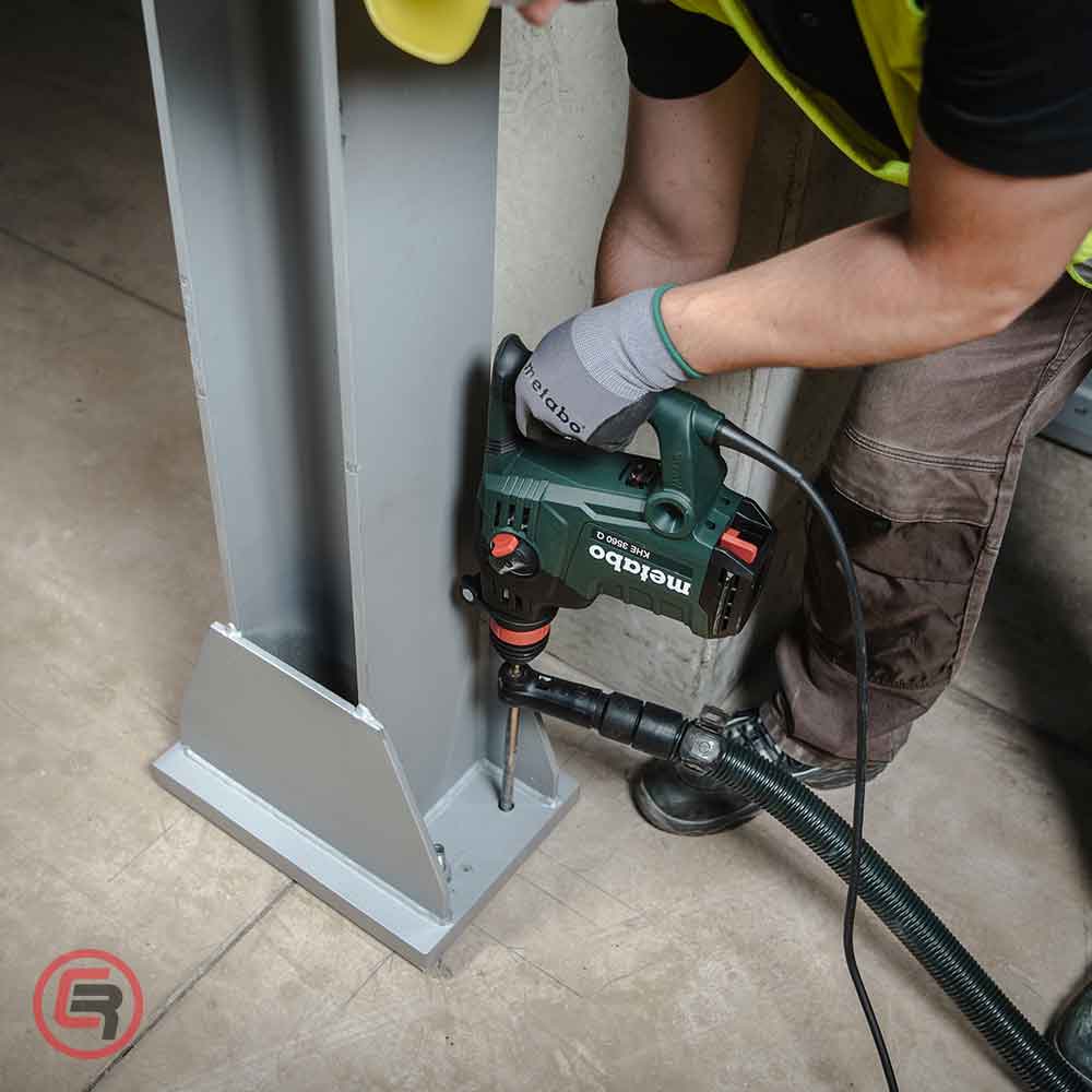 Metabo Čekić Kombinovani KHE 3560 Q SDS - plus 1.050 W + metaBOX 185 XL – 600811500 - Slika 2