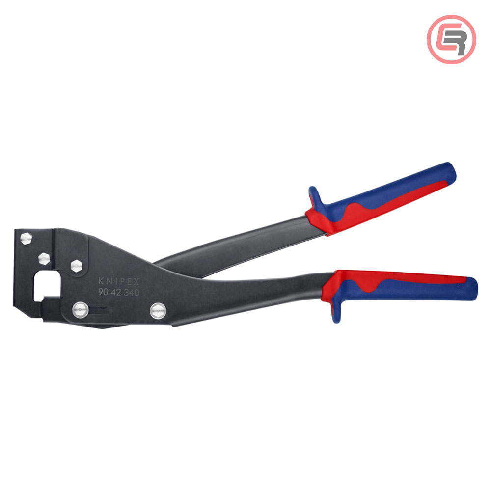Knipex Kliješta Za Spajanje C i U Profila U Suhoj Gradnji 340 mm / 90 42 340 - Slika 3