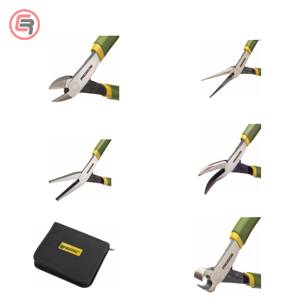 Proxxon Garnitura Kliješta Elektroničarskih U Torbici / 5 dijelna - 28150 - Slika 3