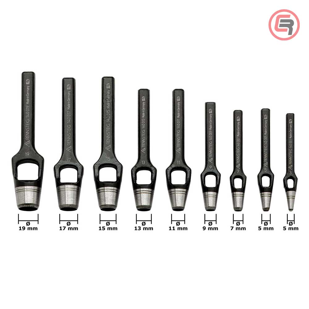 Rennsteig Set Probijača Zumbi 3 -19 mm U Torbici / 9 dijelni - 140 900 0 - Slika 4