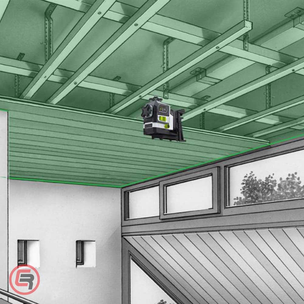 Laserliner Laser Trodimenzionalni Zeleni PowerPlane-Laser 3G Multi - 18V (bez baterija) + 7 Adaptera Za Bateriju – 036.380-1 - Slika 10