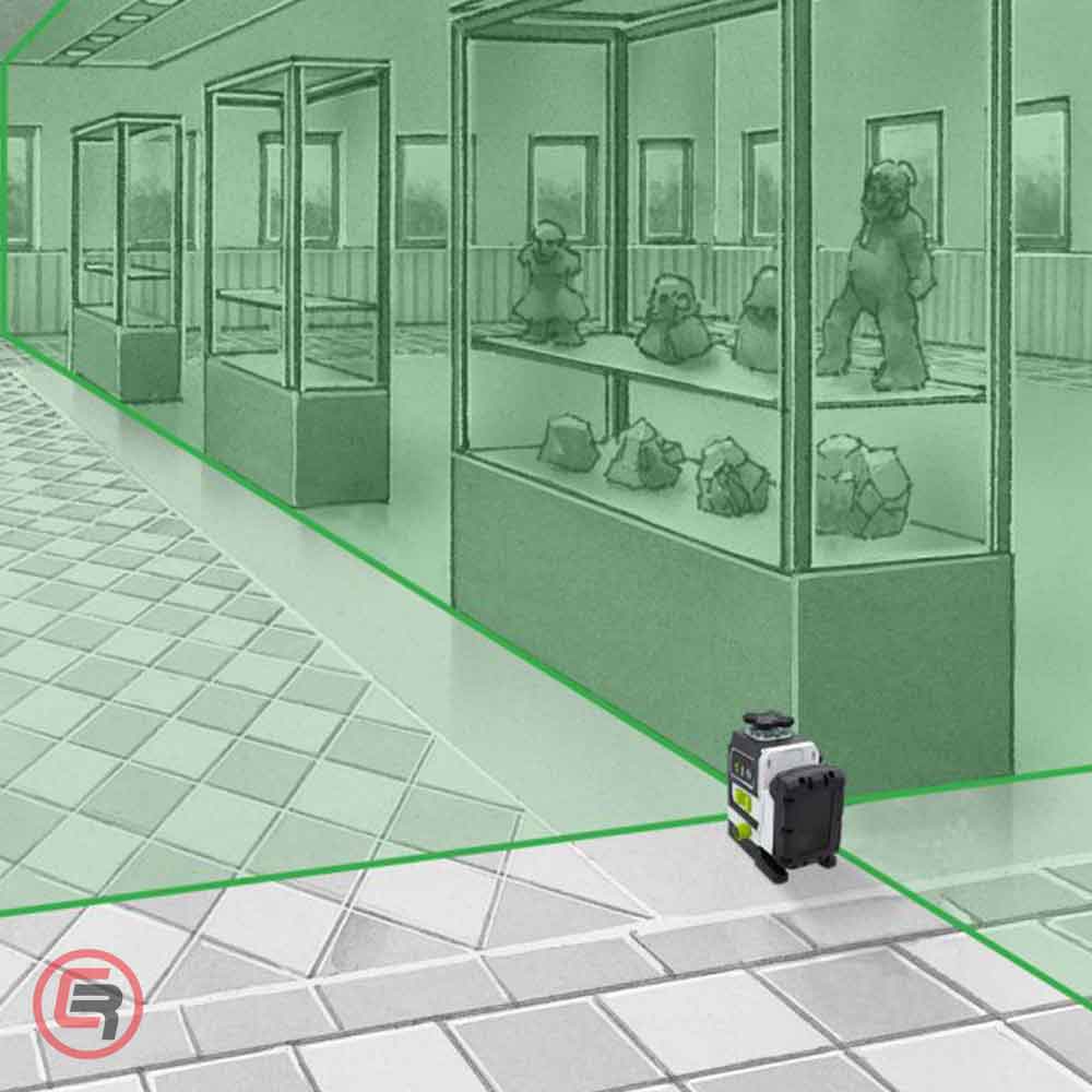 Laserliner Laser Trodimenzionalni Zeleni PowerPlane-Laser 3G Multi - 18V (bez baterija) + 7 Adaptera Za Bateriju – 036.380-1 - Slika 11