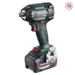 Metabo Odvijač Udarni Aku SSW 18 LTX 550 BL – 1/2" 2xAKU (5,2 Ah) ASC 55 + metaBOX 145 – 602404650
