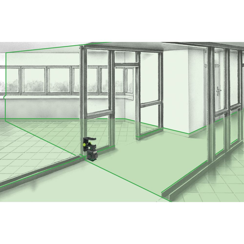 Laserliner Laser Trodimenzionalni PocketPlane-Laser 4G + Nosač + Kofer – 036.705A - Slika 10