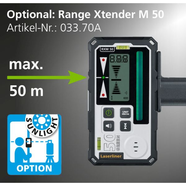 Laserliner Laser Trodimenzionalni Zeleni MasterPlane-Laser 3G Pro + L-BOXX 136 – 031.410L - Slika 4