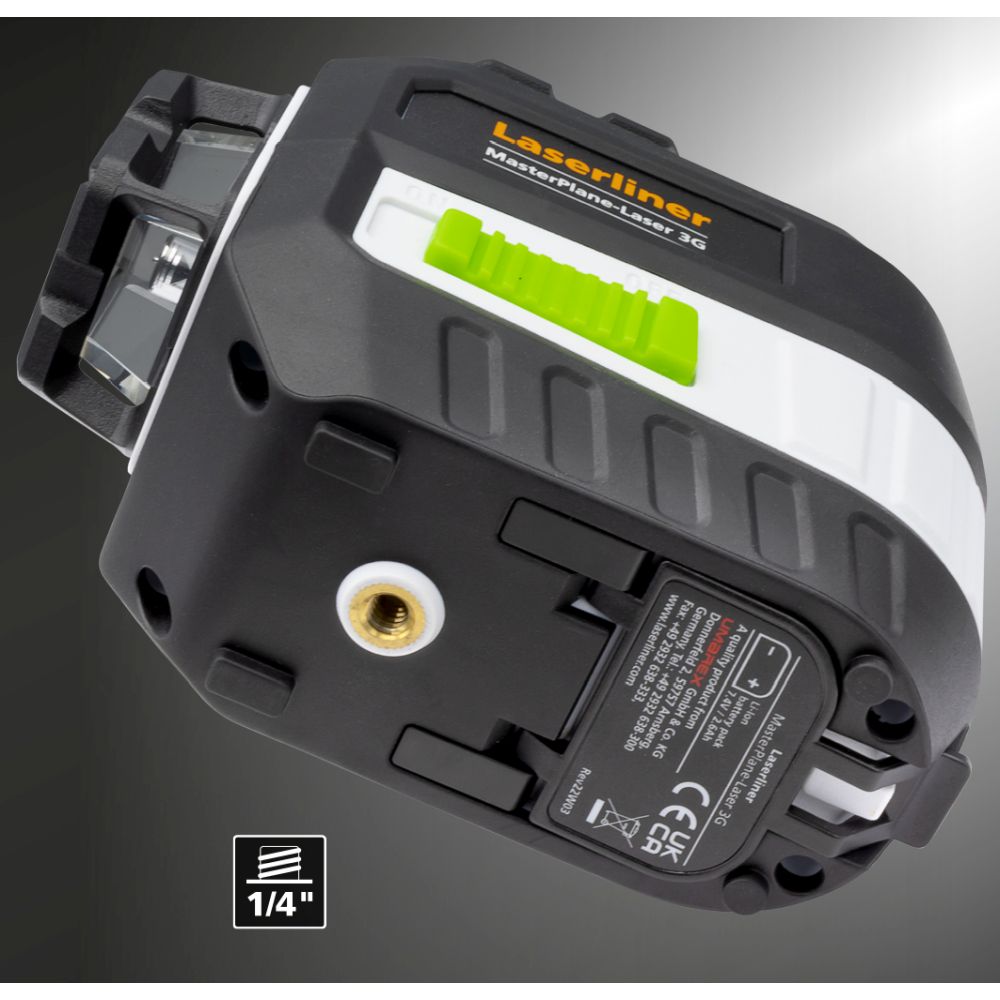 Laserliner Laser Trodimenzionalni Zeleni MasterPlane-Laser 3G Pro + L-BOXX 136 – 031.410L - Slika 8