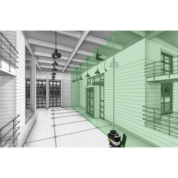 Laserliner Laser Trodimenzionalni Zeleni MasterPlane-Laser 3G Pro + L-BOXX 136 – 031.410L - Slika 13