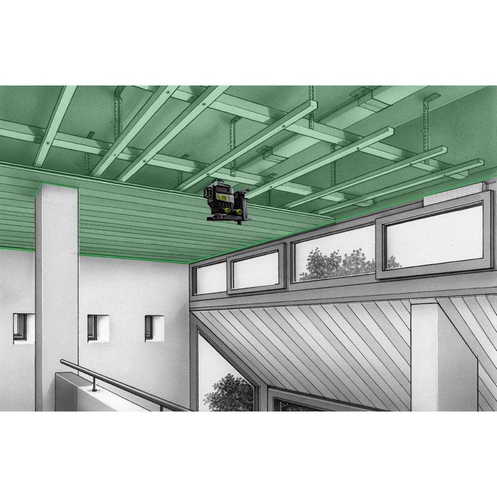 Laserliner Laser Trodimenzionalni Zeleni MasterPlane-Laser 3G Pro + L-BOXX 136 – 031.410L - Slika 15