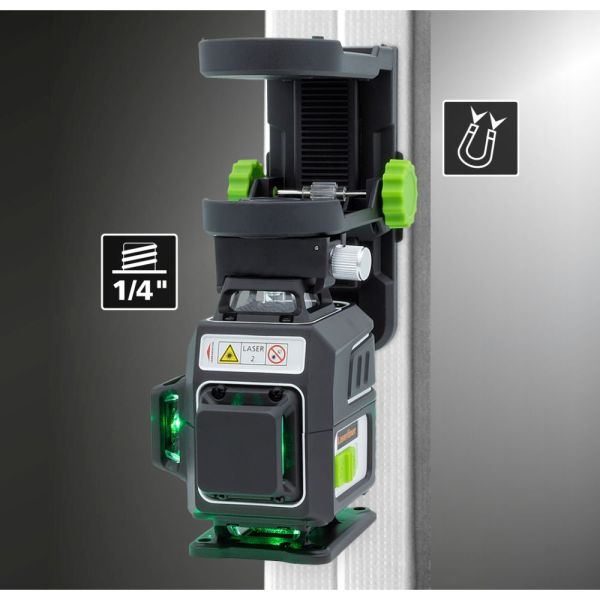 Laserliner Laser Trodimenzionalni PocketPlane-Laser 4G + Nosač + Kofer – 036.705A - Slika 3