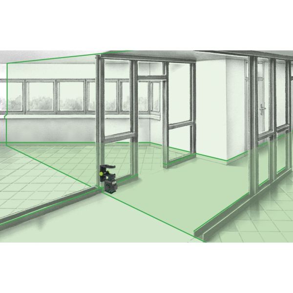 Laserliner Laser Trodimenzionalni PocketPlane-Laser 4G + Nosač + Kofer – 036.705A - Slika 10