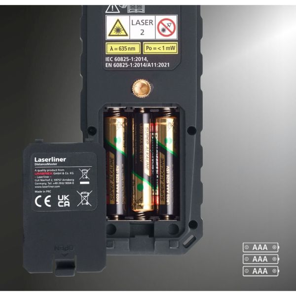 Laserliner Laserski Metar Daljinomjer DistanceMaster 50 / 0,05 - 50 m – 080.982A - Slika 2