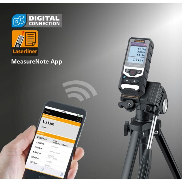 Laserliner Laserski Metar Daljinomjer DistanceMaster Plus 100 / 0,05 - 100 m – 080.983A - Slika 3
