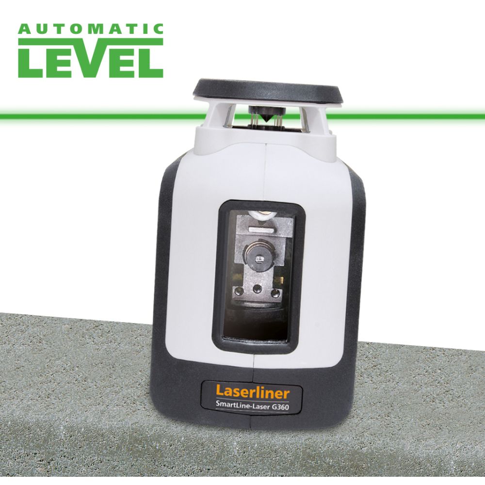 Laserliner Laser Okretni Zeleni SmartLine-Laser G360 Set 150 cm – 081.118E - Slika 4