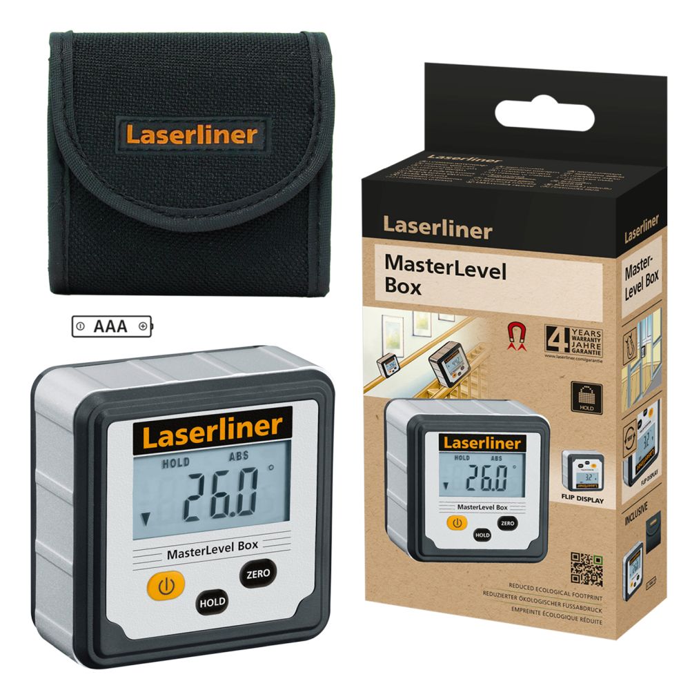Laserliner Libela Digitalna 360° MasterLevel Box 59 x 59 x 28 mm – 081.260E - Slika 6