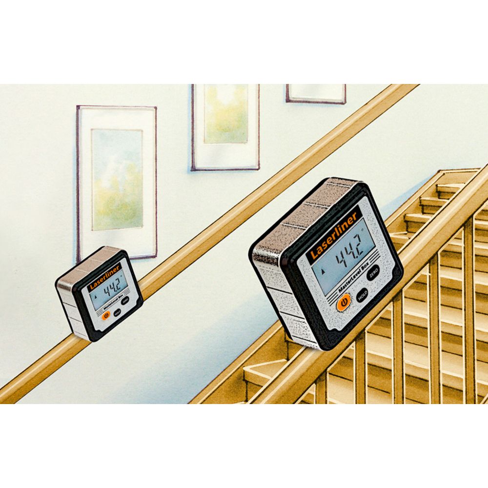 Laserliner Libela Digitalna 360° MasterLevel Box 59 x 59 x 28 mm – 081.260E - Slika 7