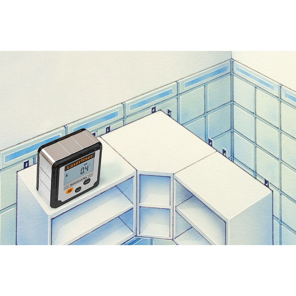 Laserliner Libela Digitalna 360° MasterLevel Box 59 x 59 x 28 mm – 081.260E - Slika 8