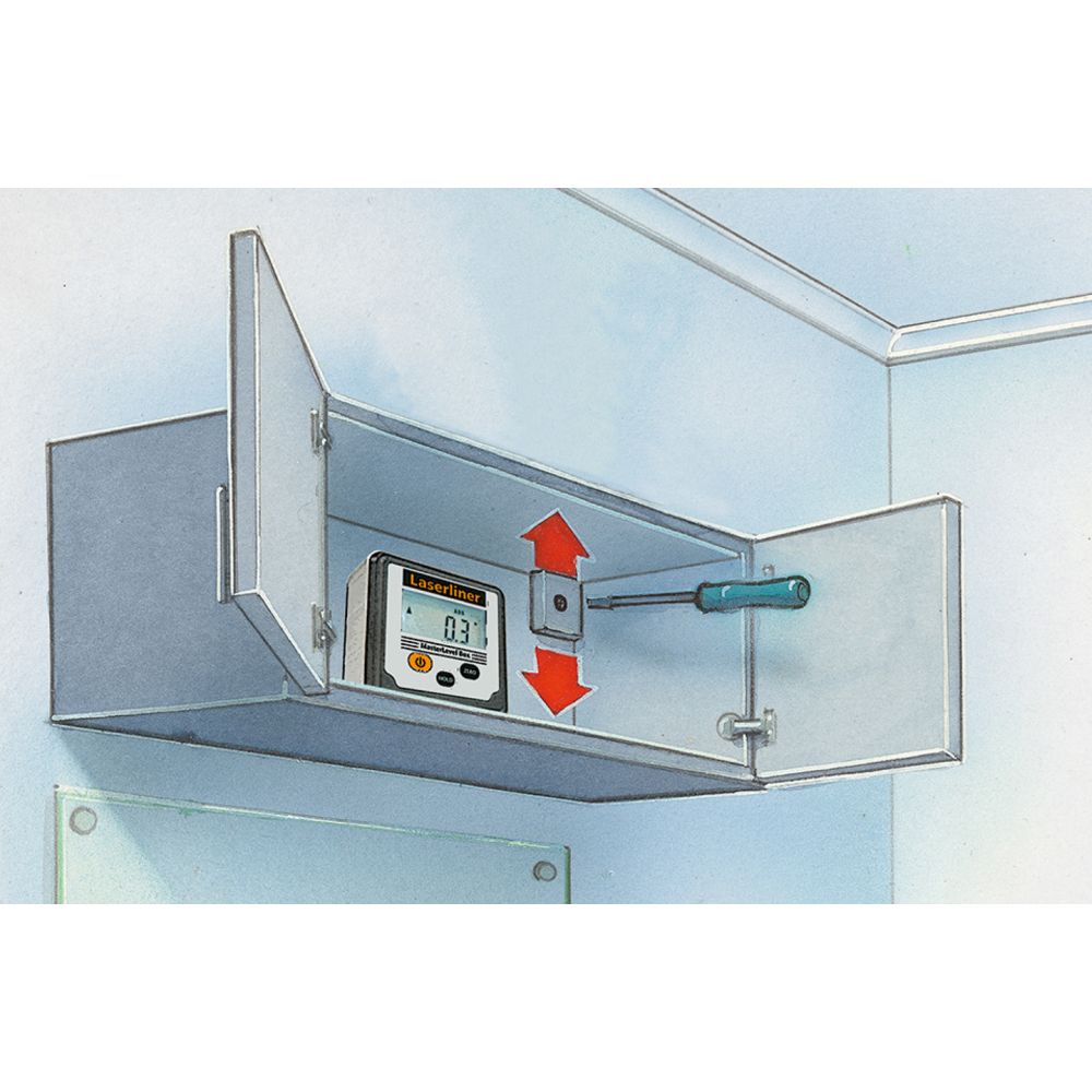 Laserliner Libela Digitalna 360° MasterLevel Box 59 x 59 x 28 mm – 081.260E - Slika 9