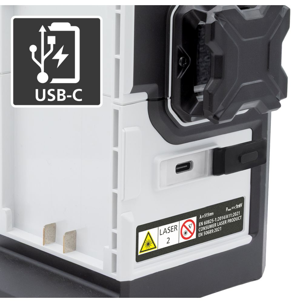 Laserliner Laser Trodimenzionalni Zeleni SuperPlane-Laser 3G Multi-18V + Stalak (bez baterija) – 081.380E - Slika 5