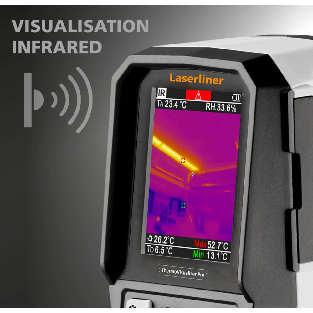 Laserliner Termalna Kamera Ručna ThermoVisualizer Pro 320 x 240 px – 082.078A - Slika 3