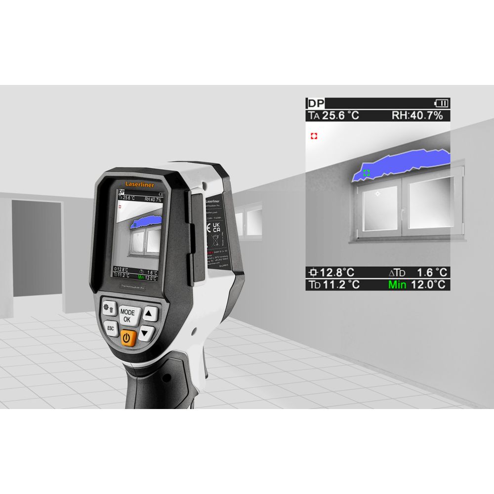 Laserliner Termalna Kamera Ručna ThermoVisualizer Pro 320 x 240 px – 082.078A - Slika 9