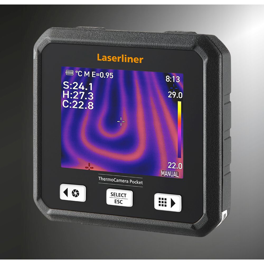 Laserliner Termalna Kamera Ručna ThermoCamera Pocket 320 x 240 px – 082.079A - Slika 4