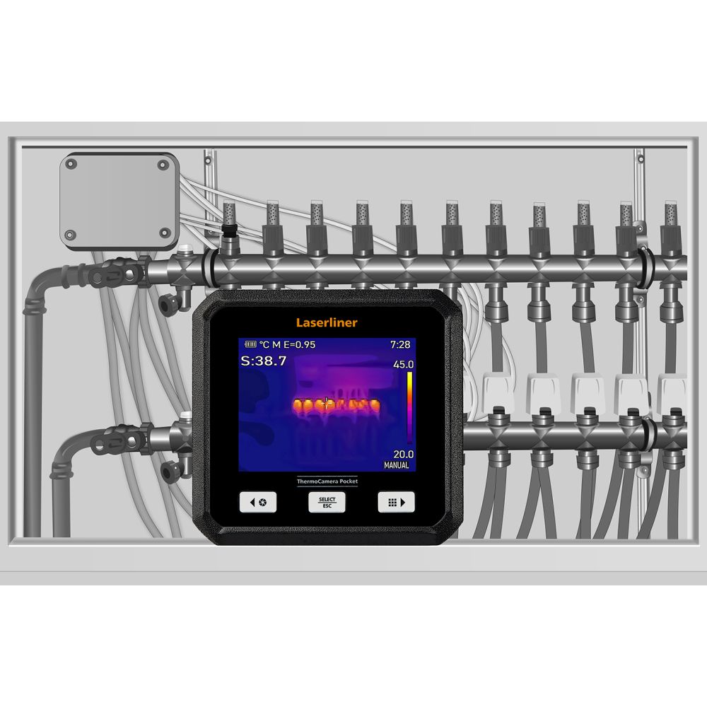 Laserliner Termalna Kamera Ručna ThermoCamera Pocket 320 x 240 px – 082.079A - Slika 7