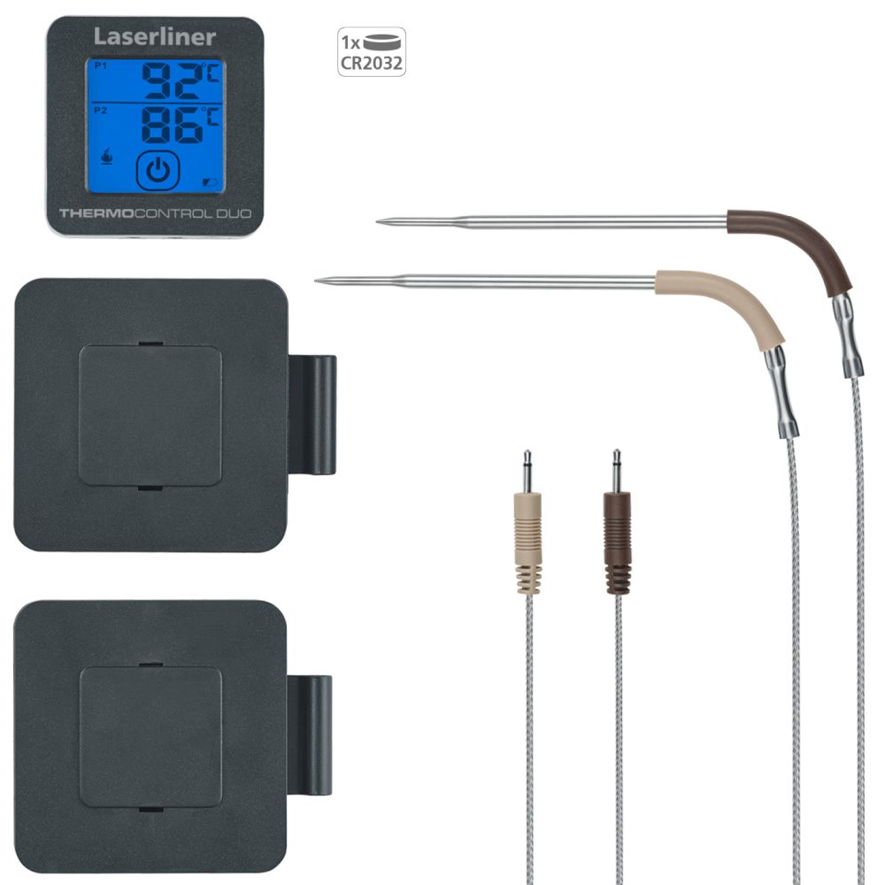 Laserliner Termometar Digitalni Za Praćenje Stepena Pečenja Mesnih Jela ThermoControl Duo – 082.429A - Slika 4