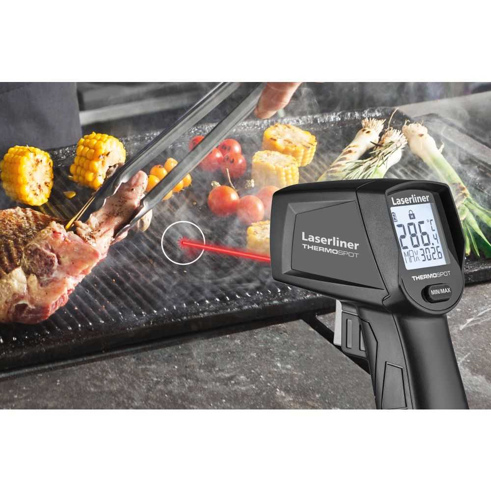 Laserliner Termometar Laserski BBQ ThermoSpot / -40°C ... 400°C – 082.441A - Slika 9