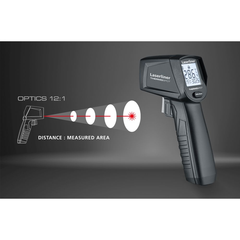 Laserliner Termometar Laserski BBQ ThermoSpot / -40°C ... 400°C – 082.441A - Slika 8