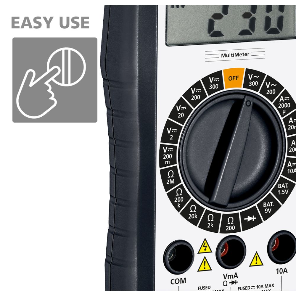 Laserliner Multimetar Digitalni MultiMeter CAT III 300V – 083.031E - Slika 3
