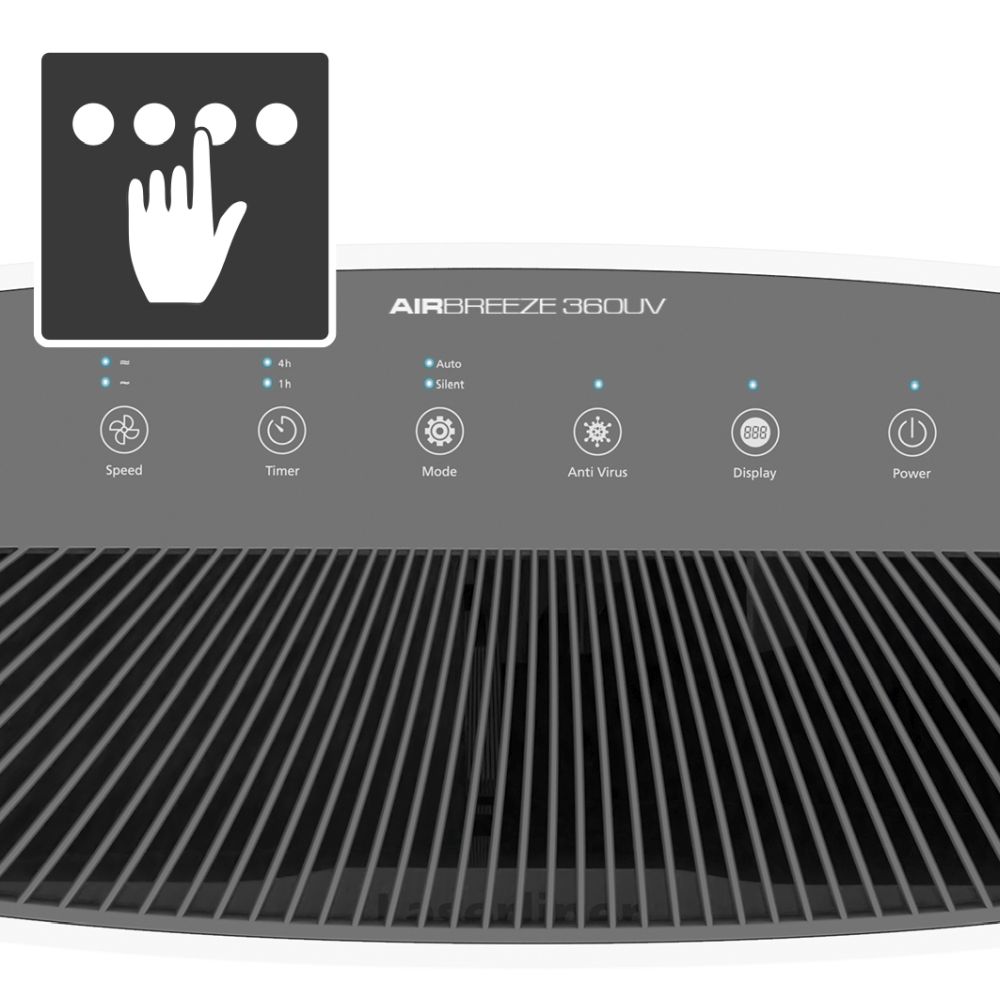 Laserliner Uređaj Za Pročišćavanje Zraka AirBreeze 360UV / Hepa 13 – 085.360A - Slika 2