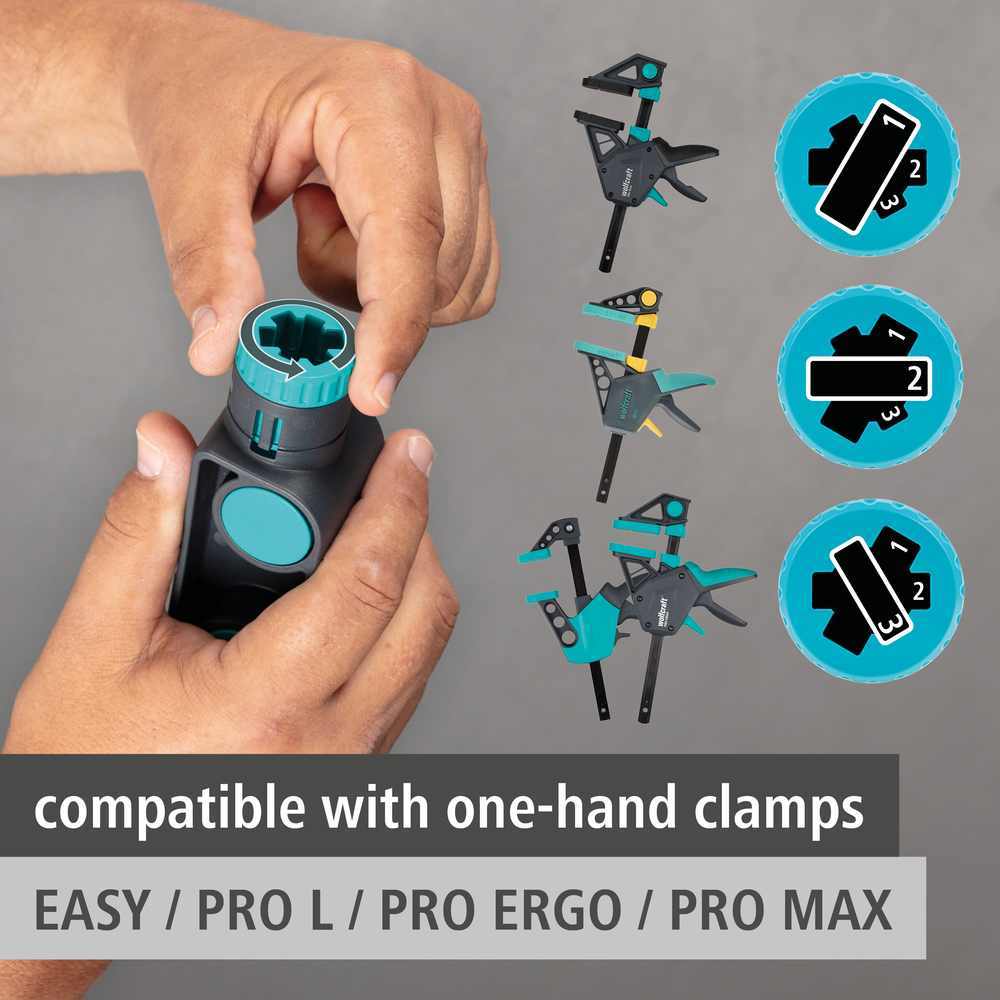 Wolfcraft Adapter Za Spajanje Jednoručnih Stega EASY / PRO L / PRO ERGO / PRO MAX - 3039000 - Slika 8