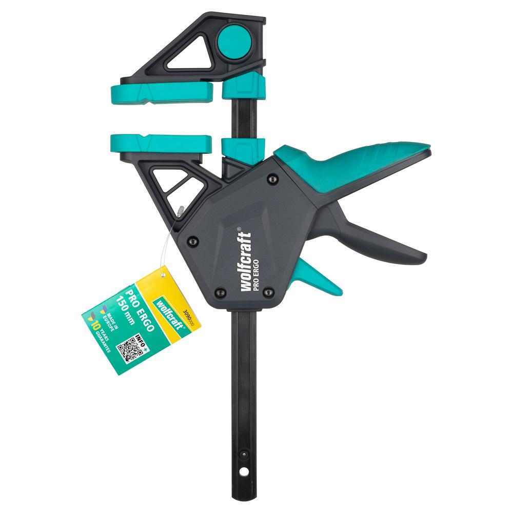 Wolfcraft Stega Jednoručna Brza PRO ERGO 150 mm - 3090000