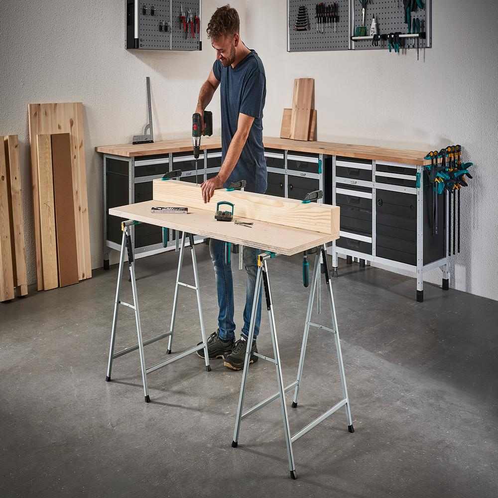 Wolfcraft Radno Postolje Sklopivo 620 x 735 mm - 6905000 - Slika 8